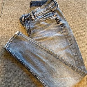 Silver jeans